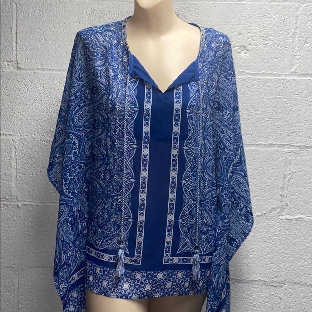 JohnPaulRichard Sheer coverup sz small